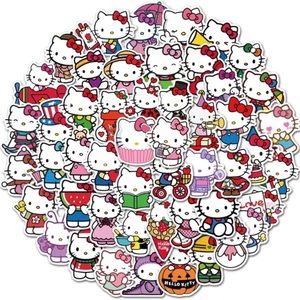 Hello Kitty 50 Sticker Set